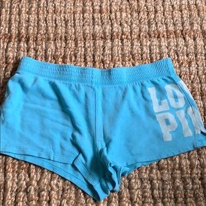 VS pink lounge shorts